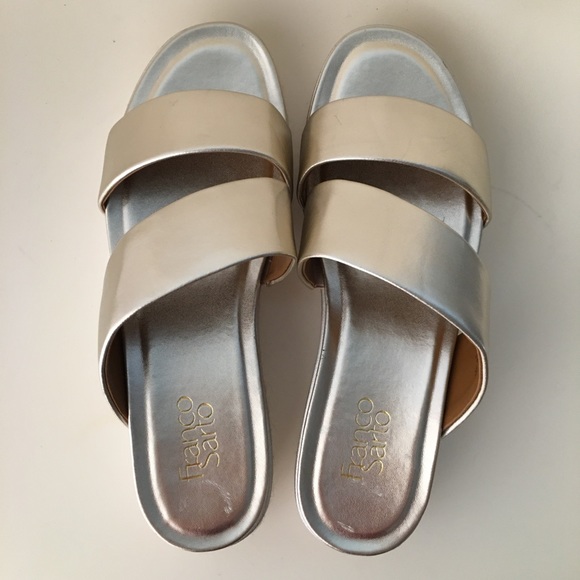 Franco Sarto Platform Espadrille Sandal Sz 10 - Picture 9 of 9